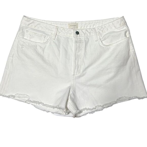 Favorite Daughter The Juni High Rise Cutoff Shorts size 27 white - Picture 2 of 11